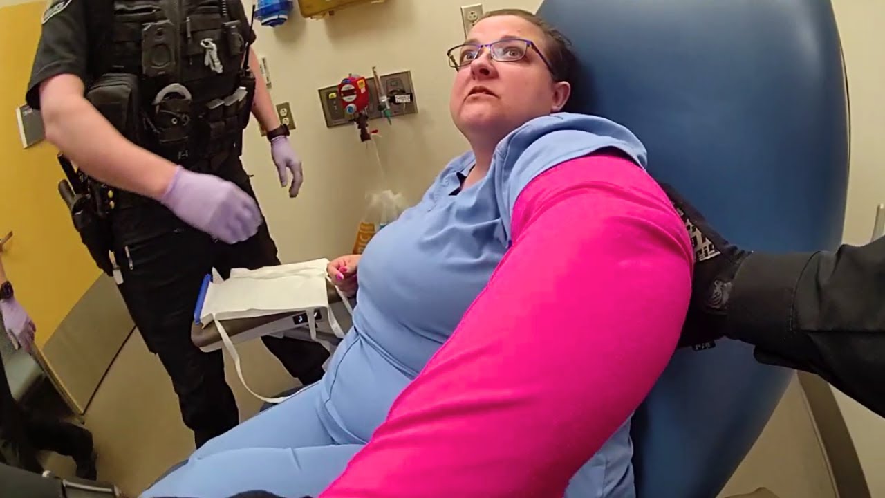 Woman Forces Cops to Drag Her From The Hospital
