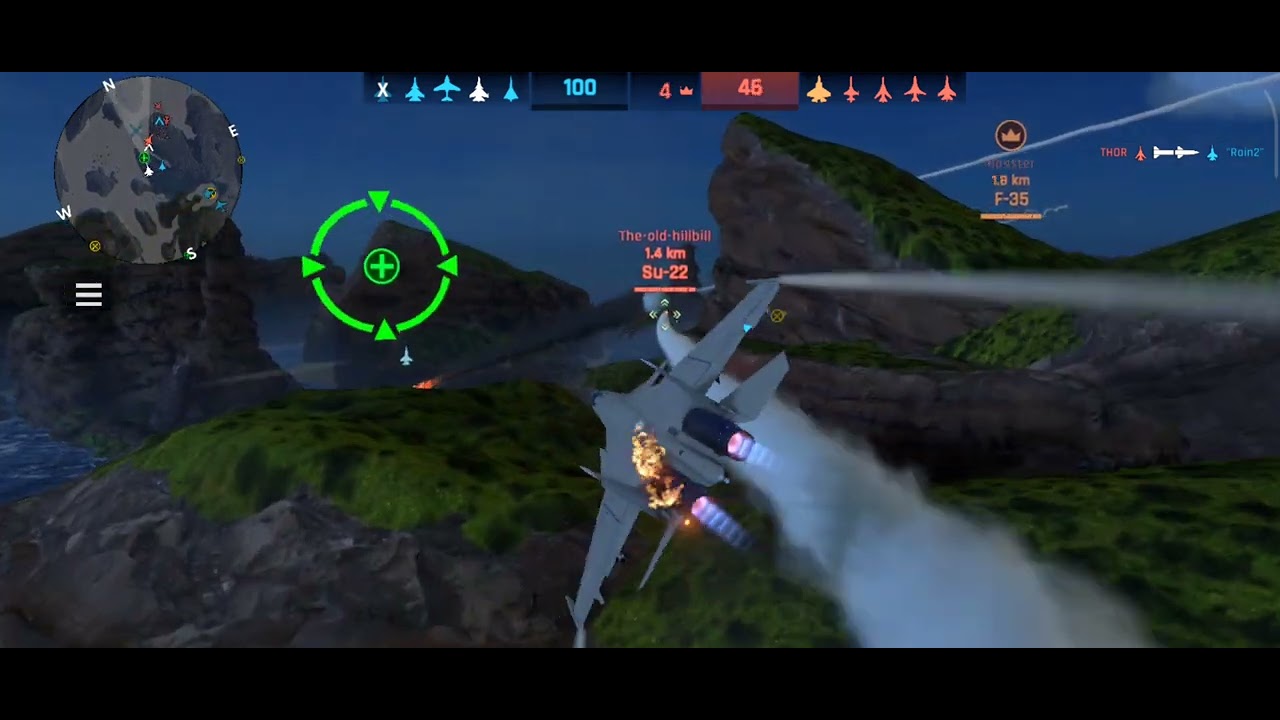 Su33 guiando este avión con respeto 