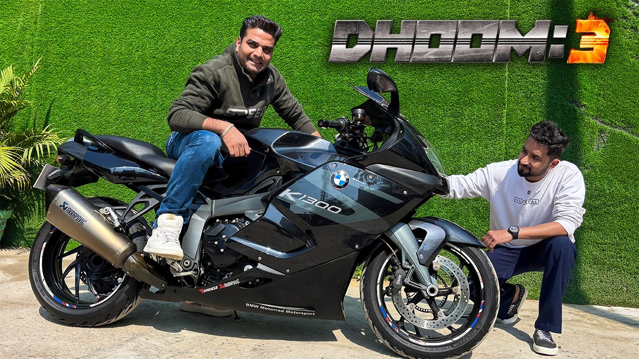 Only 5 in India 😱 | Dhoom Movie Bike | BMW K1300S 🔥
