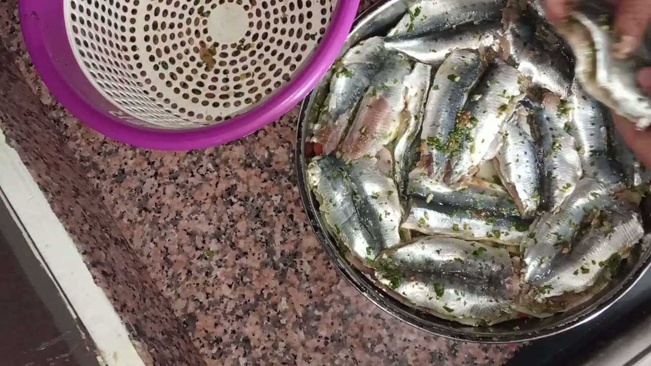 صينية السردين في الفرن ولا أطيب