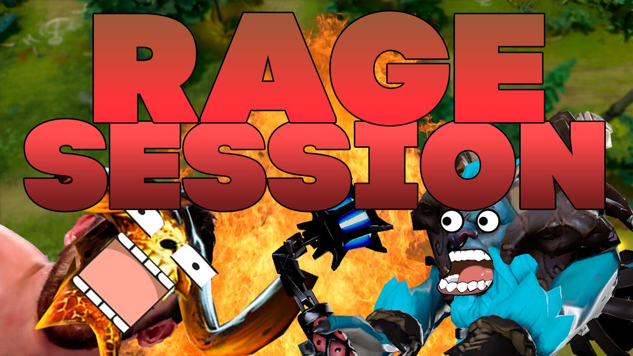 RAGE SESSION l DOTA 2 FUNNY MONTAGE