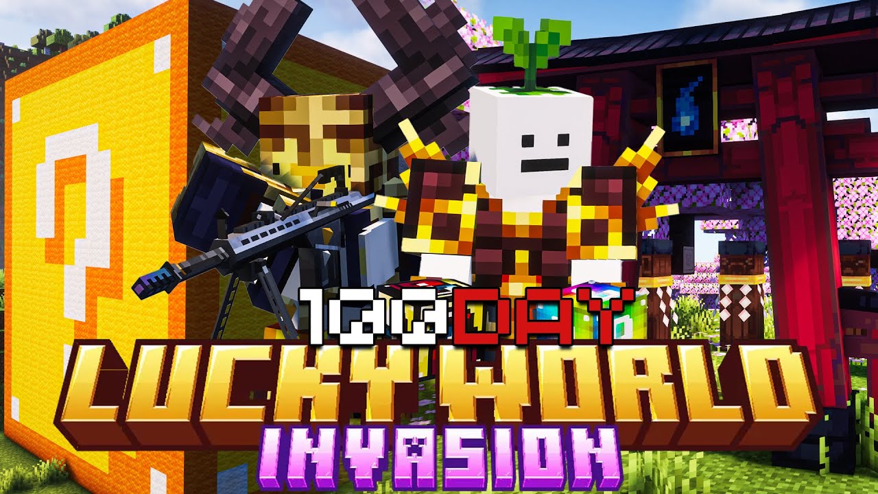 เอาชีวิตรอด 100 วัน ในโลกแห่งการเสี่ยงดวง | Lucky World Invasion