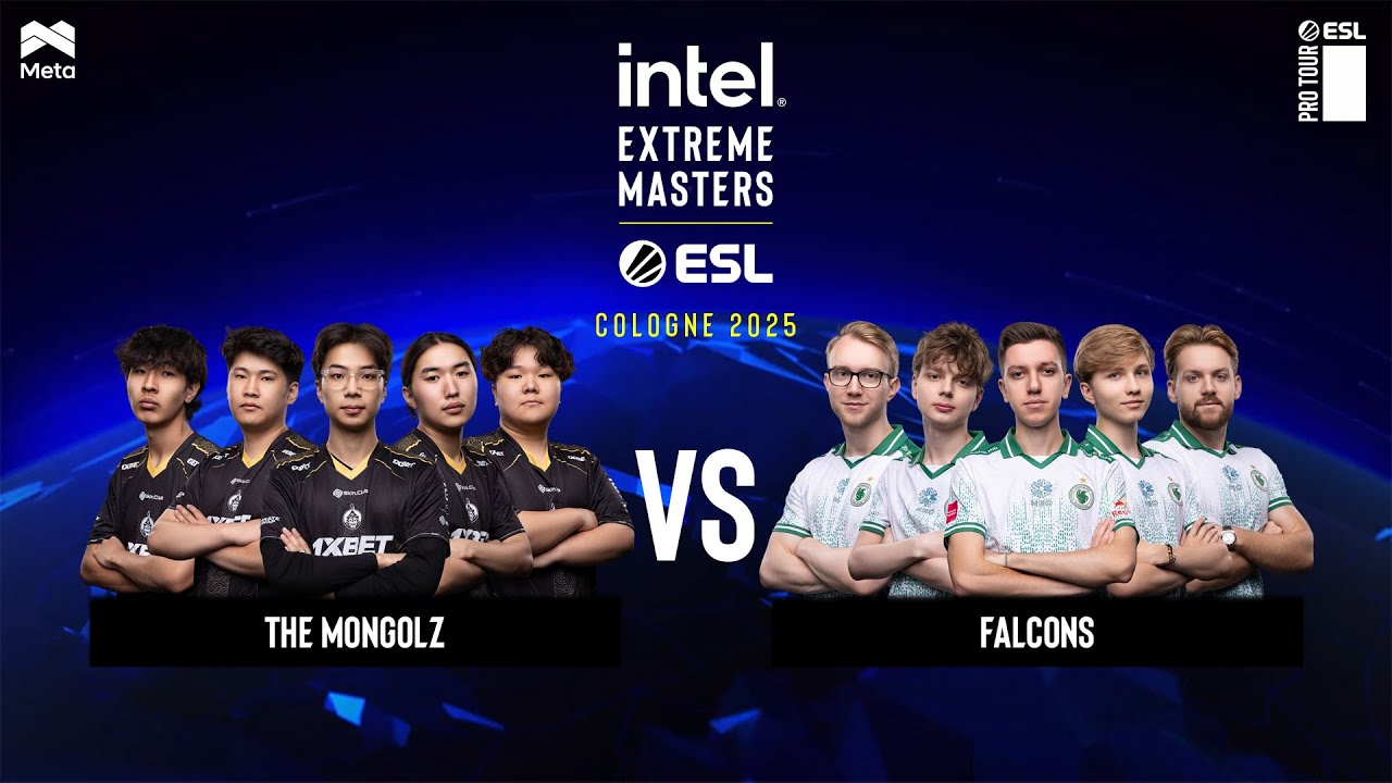The MongolZ vs Falcons - IEM Cologne 2025 - Group stage - MN cast