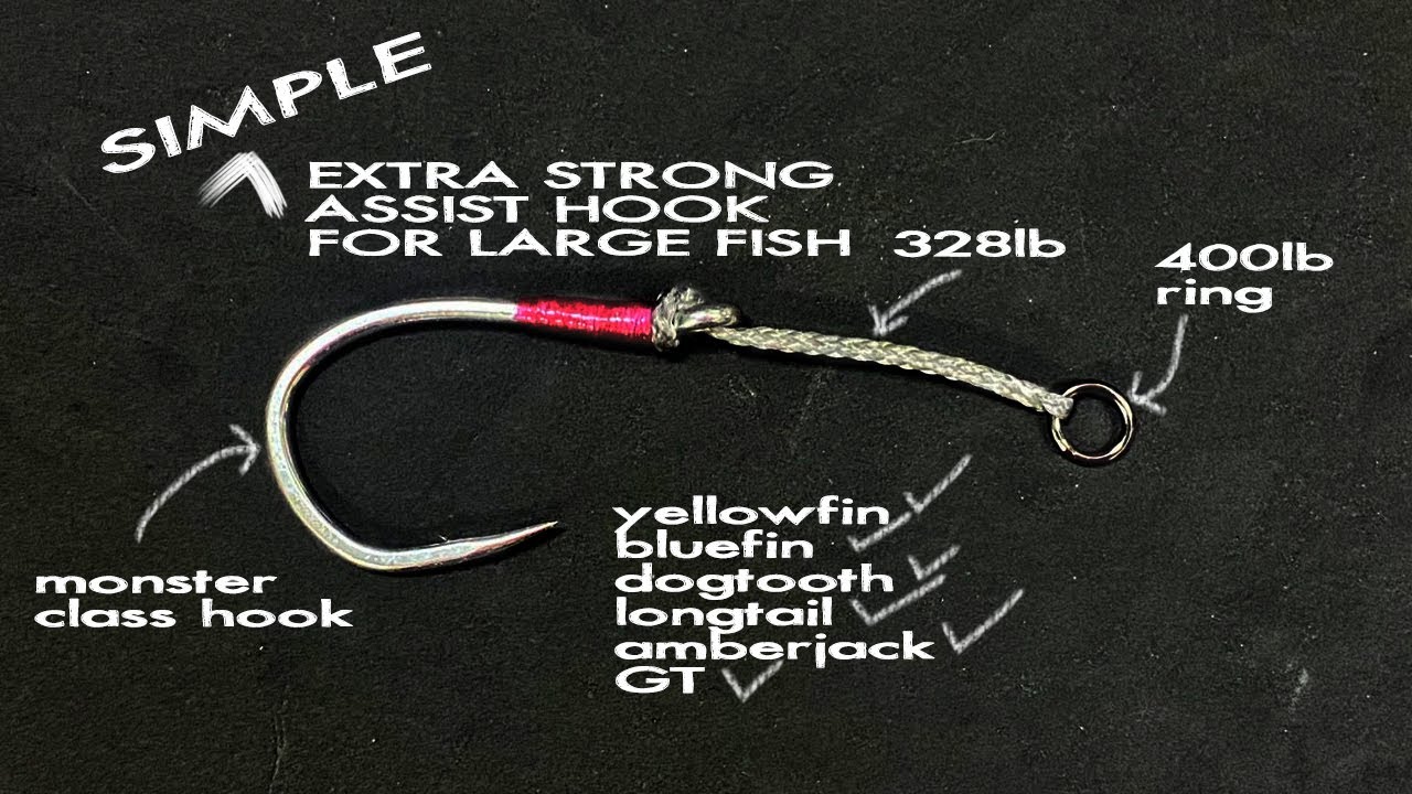 STRONG ASSIST HOOK FOR VERY BIG FISH