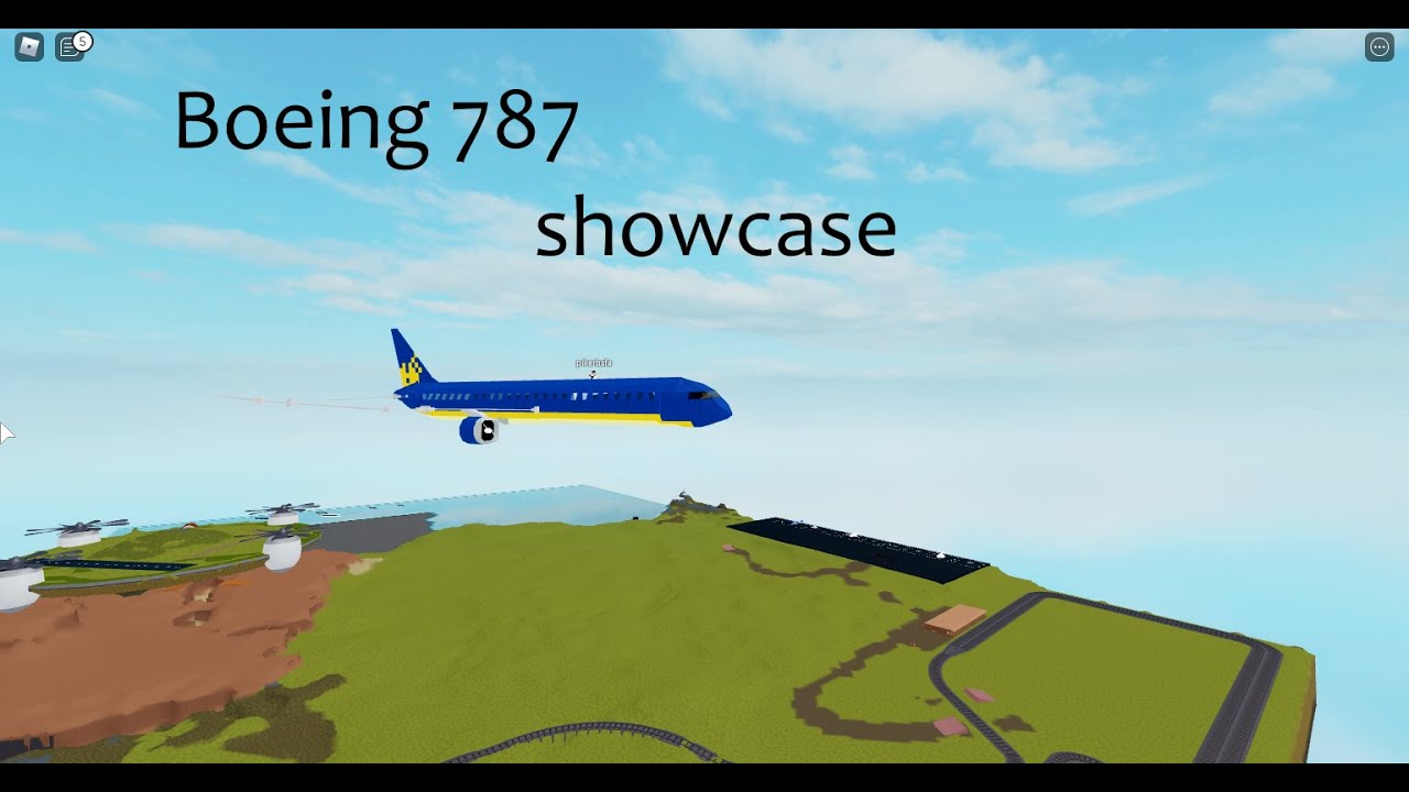 Roblox Plane Crazy - Boeing 787 Dreamliner [Thanks for 460 subs]