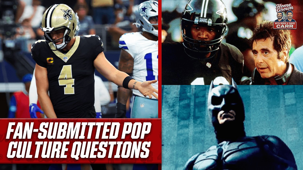 Derek's Michael Jackson Celebration & Other Pop Culture Favorites | David and Derek Carr