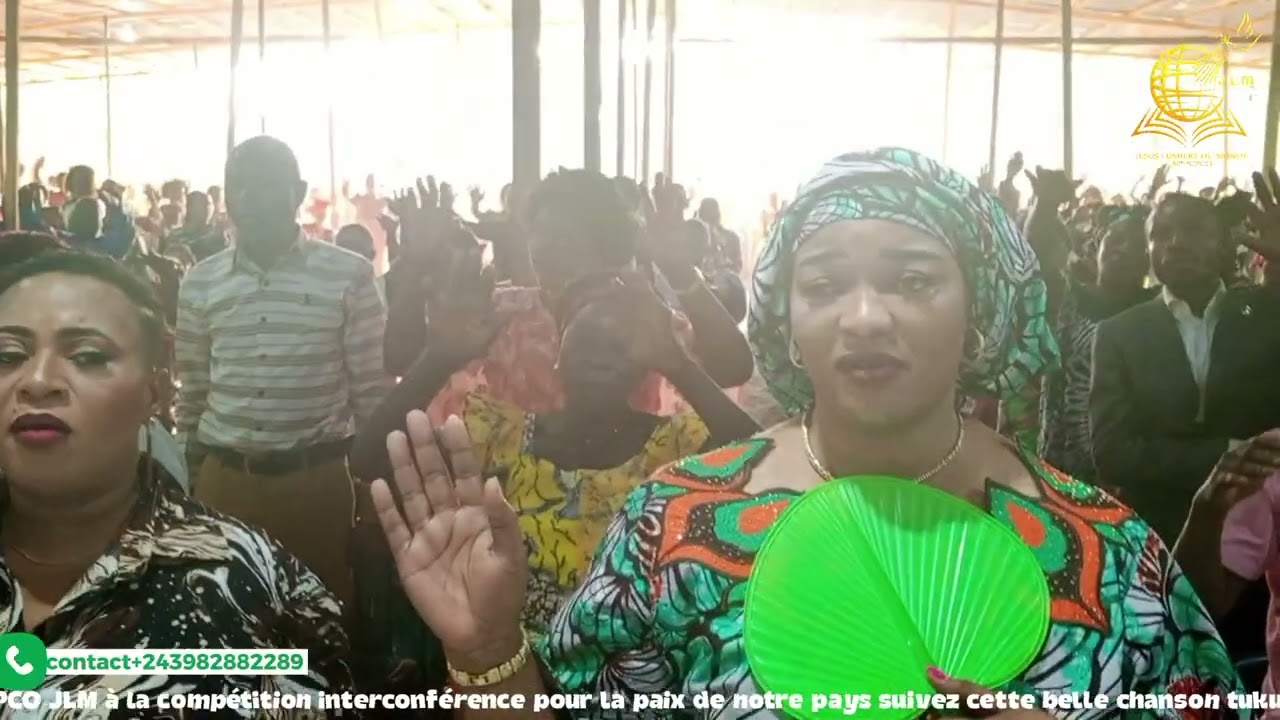 TUKUKIMBA PRESTATION DE LA COMPÉTITION DE LA CHORALE  +243982882289 le 19/10/2025 