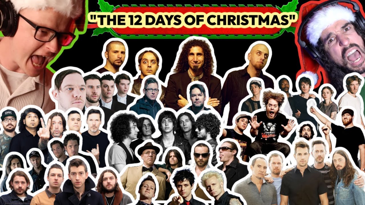The 12 Days of Christmas (as 12 different bands) feat. 