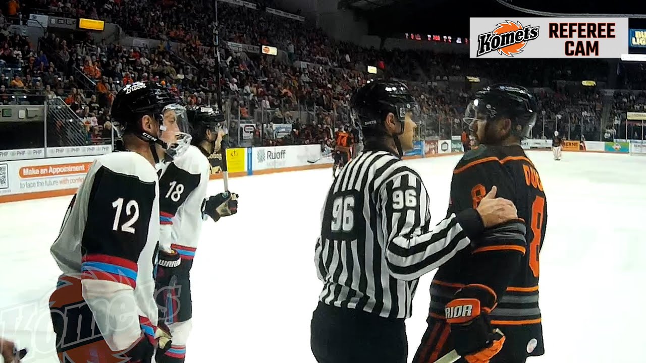 Komets Referee Cam, NYE 2024