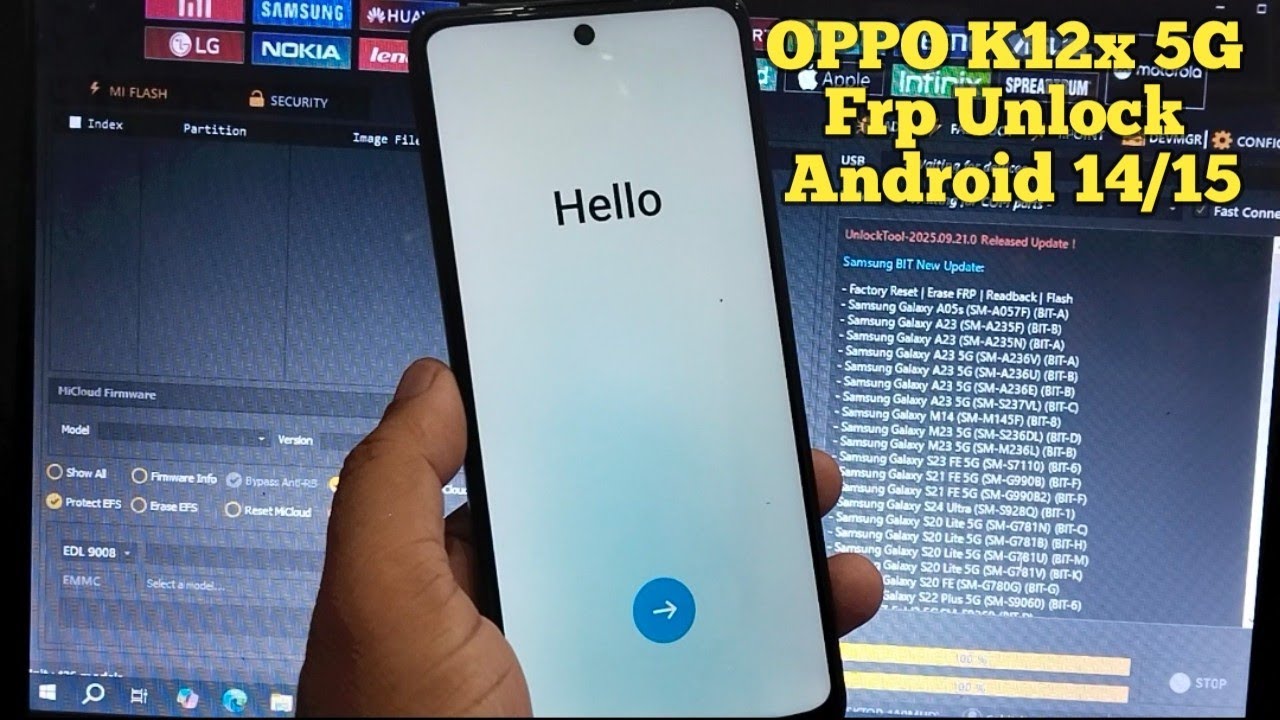 Oppo K12x 5G (CPH-2667) Frp Bypass Android 14/15 By Unlock Tool ! Easy Method 100% Working !