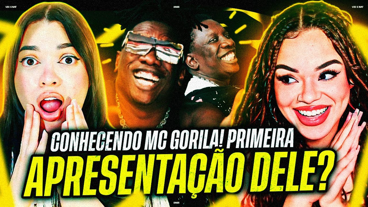 REAGINDO a MC Gorila AO VIVO pela 1ª vez em carreira solo! Histórico no Funk Carioca 🔥