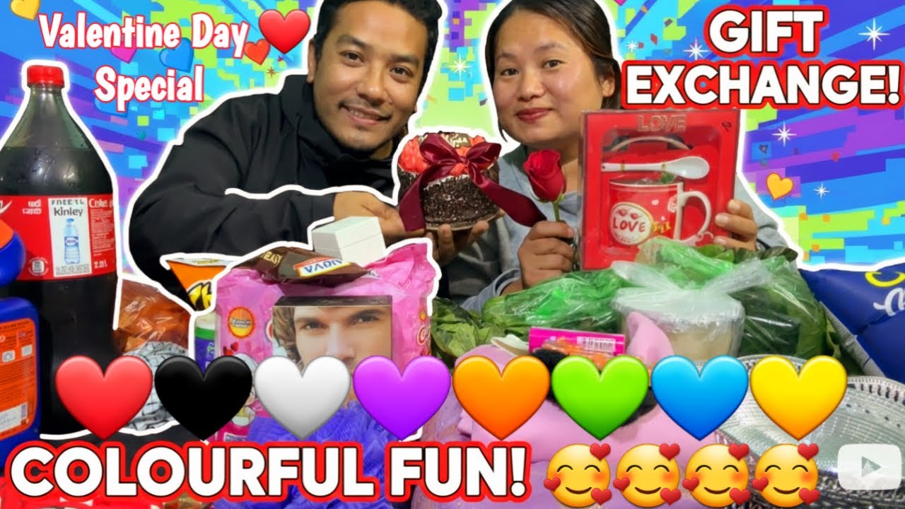 UNEXPECTED COLORFUL GIFT EXCHANGE GAME BUDA😂 || FUNNY GIFTS 🎁 😂 