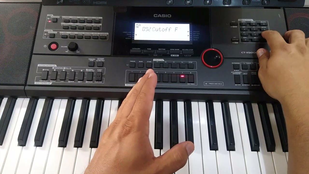 Dicas (edição) Sanfona🎛️ CT-X5000
