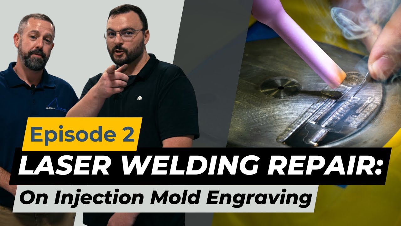 Laser Welding Repair on Injection Mold Engraving