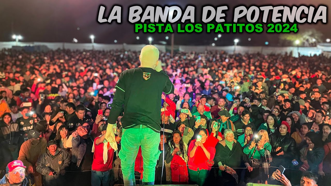 LA BANDA DE POTENCIA - PISTA LOS PATITOS 2024 (Huachana, Sgo. del Estero)