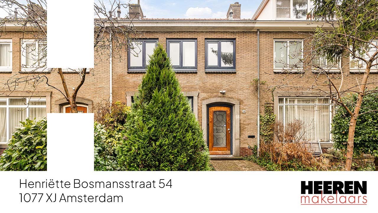 Heeren Makelaars - Amsterdam - Henriëtte Bosmansstraat 54