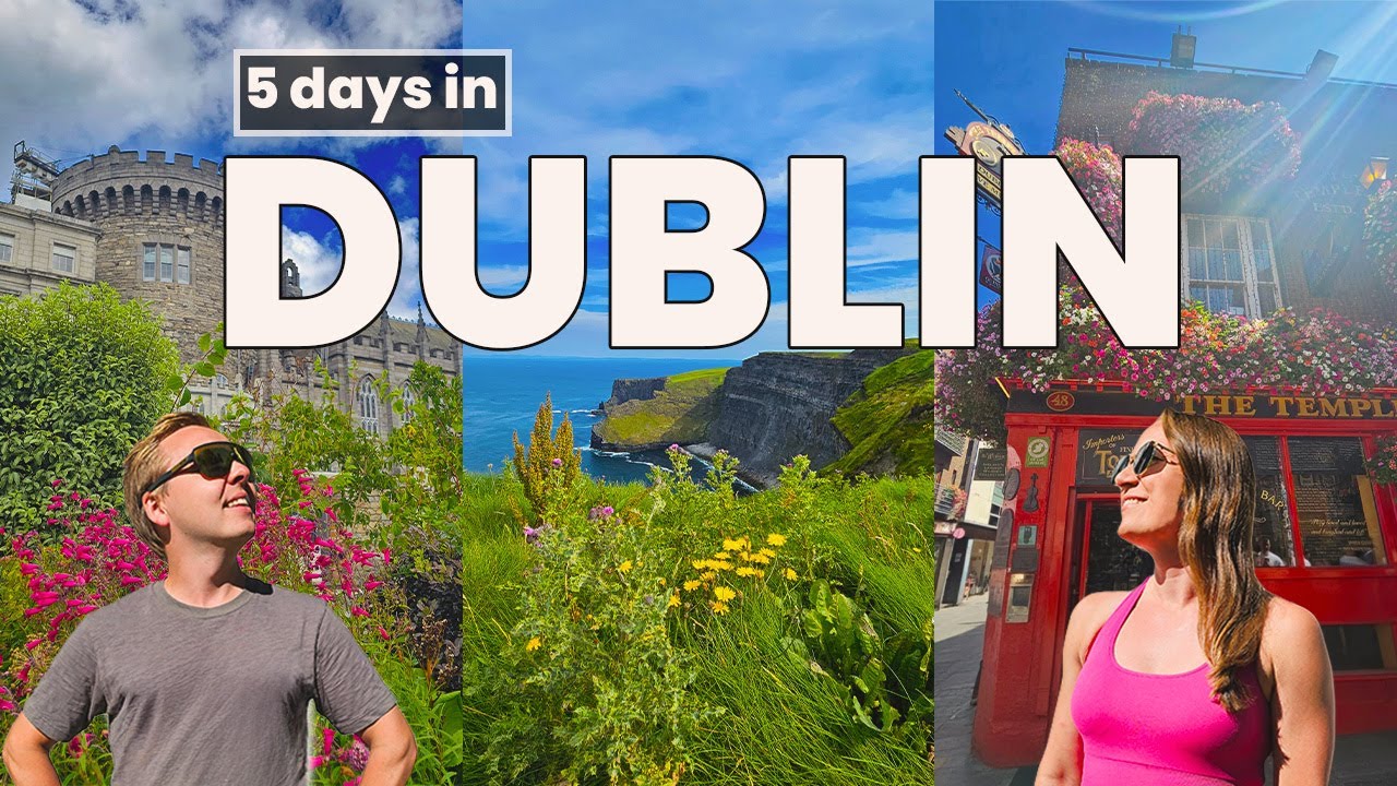 Ireland in 5 Days 🇮🇪 | Dublin, Galway & the Cliffs of Moher
