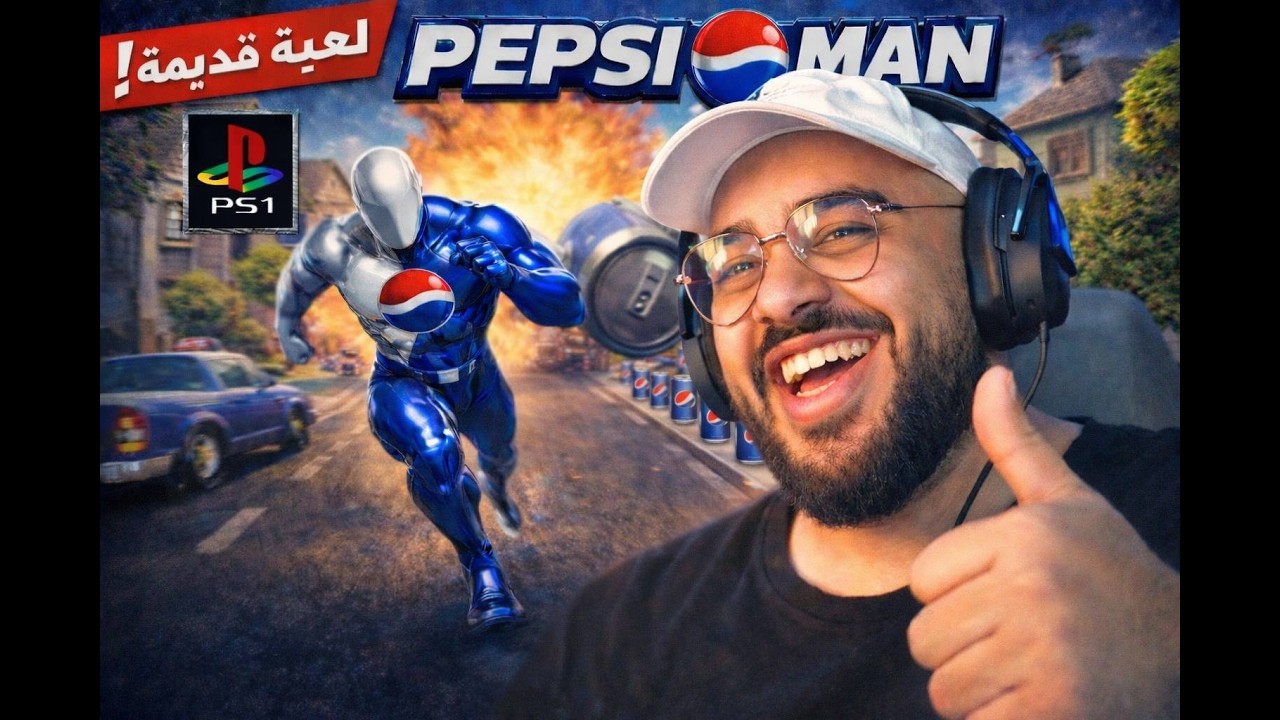العاب من الزمن الجميل #1 | بيبسي مان pepsi man