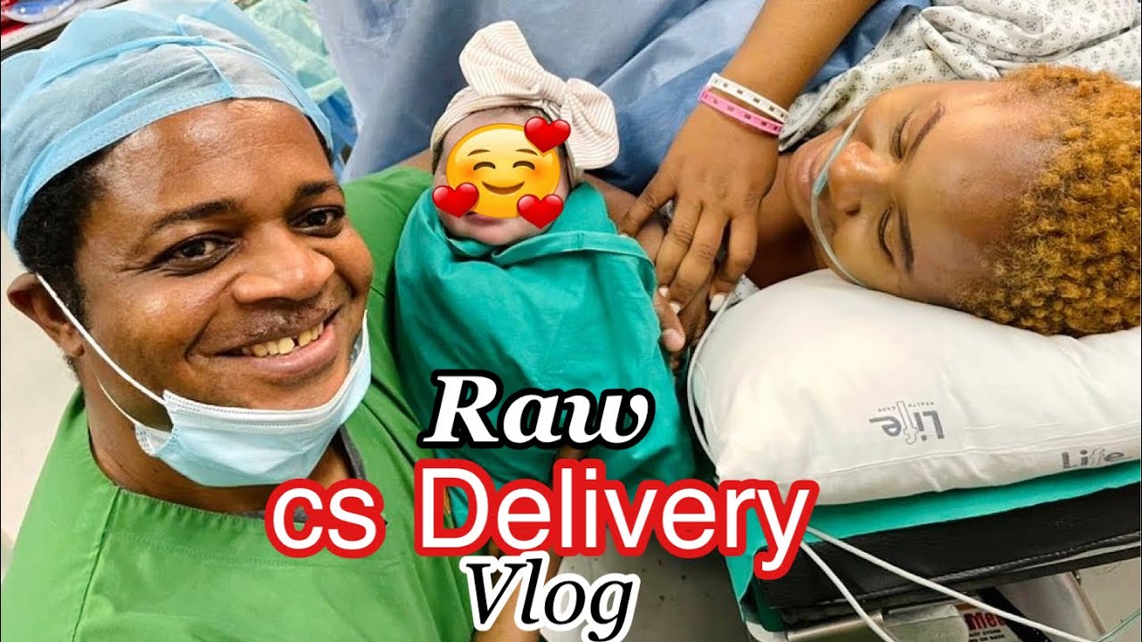 My Raw Delivery Vlog in a South African🇿🇦Hospital |Baby is Here! CS Birth