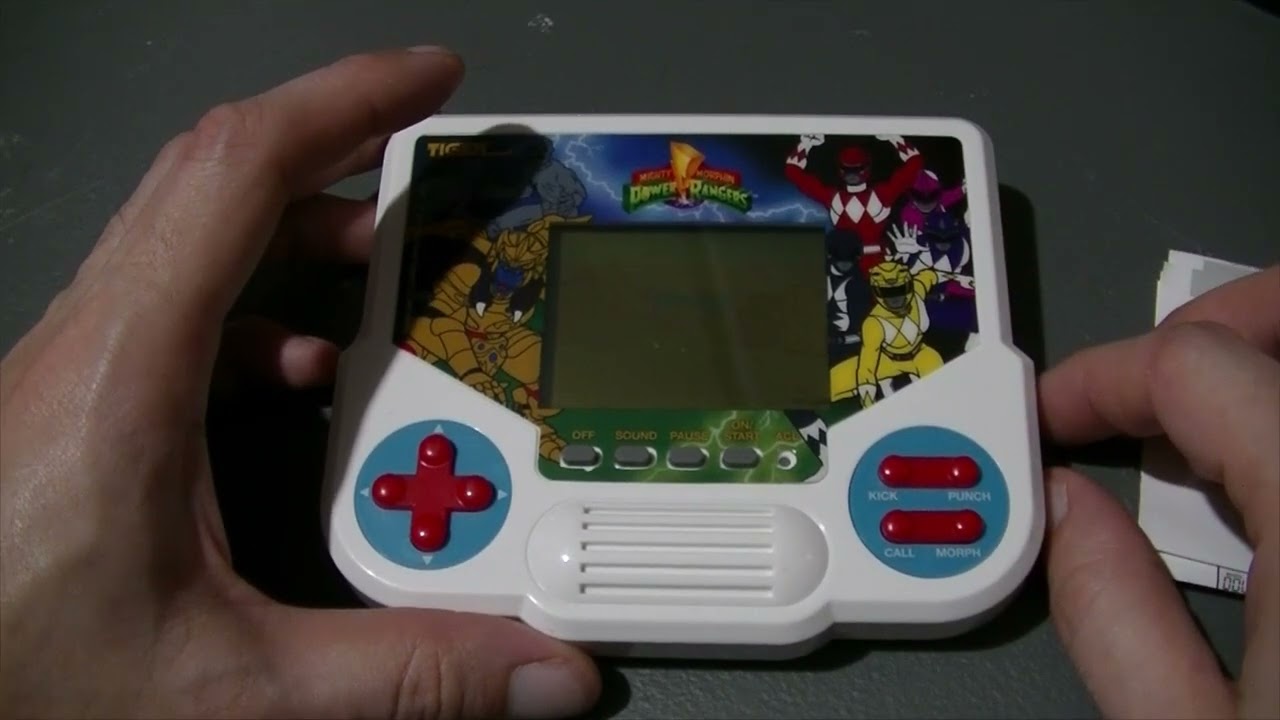 Sunday Gimmick Table #26 - Mighty Morphin Power Rangers Tiger Handheld Game Re-Release