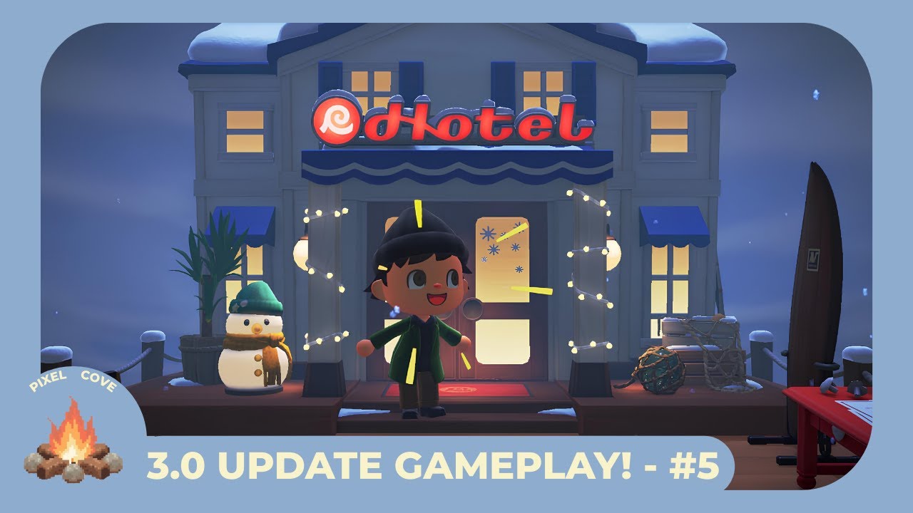 More 3.0 Update gameplay🏝️| ACNH 3.0 Update Gameplay (No Commentary) - NS OLED Longplay
