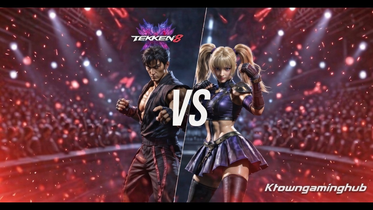 TEKKEN 8 | NINA WILLIAMS vs JIN KAZAMA | EPIC FIGHT #jinkazama #TekkenGameplay #ninawilliams