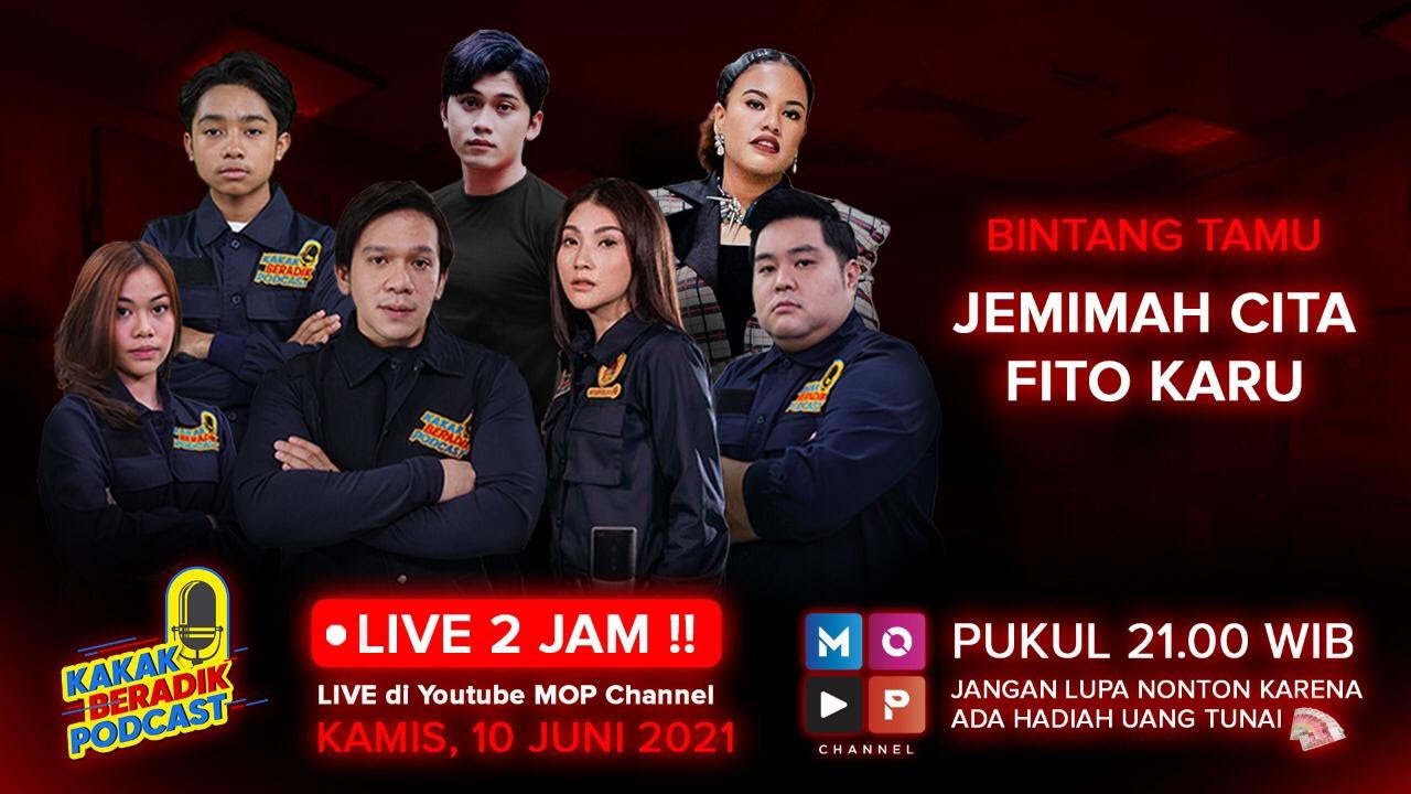 KAKAK BERADIK PODCAST X JEMIMAH CITA - LIVE DARI GEDUNG BEKAS PENAMPUNGAN MAYAT KORBAN KECELAKAAN