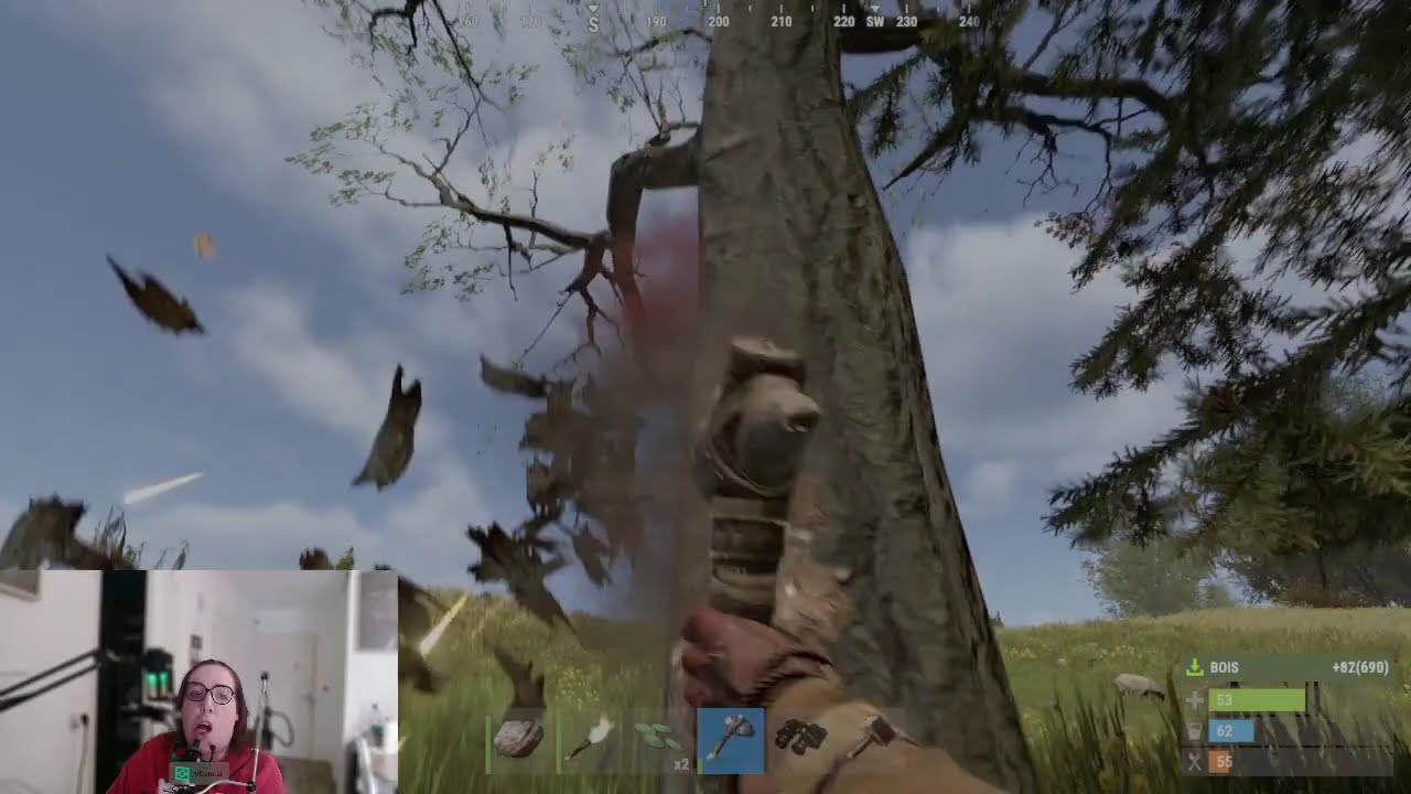 [HandiGame]Rust PvE – Premiers pas en survie 🌿 | Construction, exploration et apprentissage