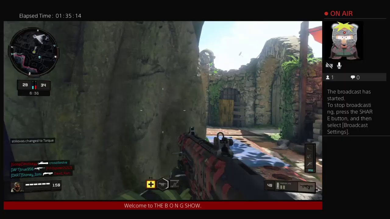THE B O N G SHOW  BLACK OPS 4 NUKE TOWN DOUBLE XP