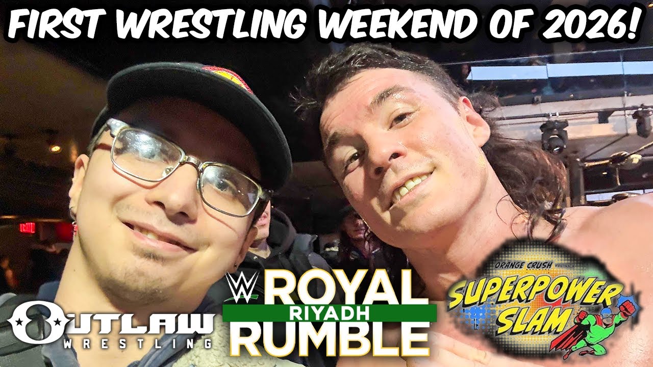 MY WRESTLING WEEKEND (OUTLAW PRO WRESTLING, GCW, JCW, ROYAL RUMBLE 2026)