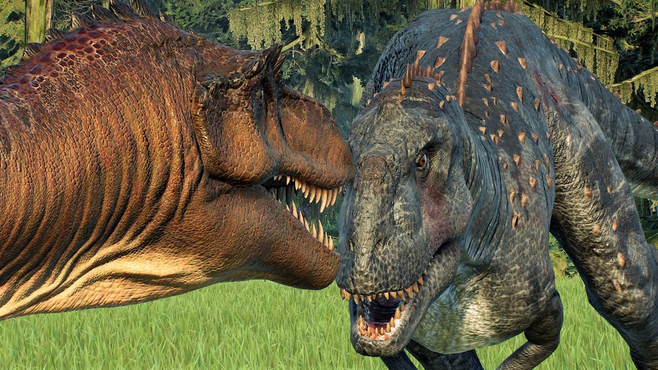 Megalosaurus VS Majungasaurus - Jurassic World Evolution 2
