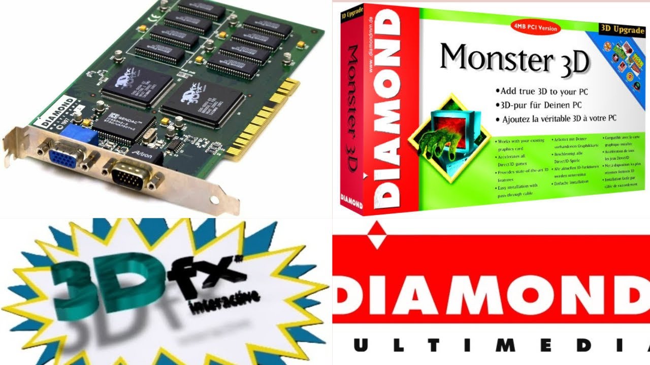 Diamond Monster 3D 3DFX Voodoo 1 - Installazione