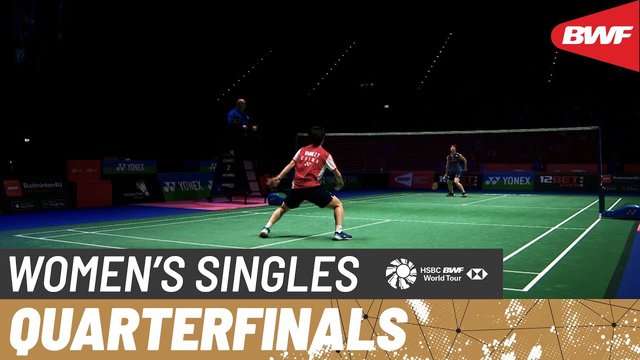 YONEX All England Open 2023 | Akane Yamaguchi (JPN) [1] vs. Wang Zhi Yi (CHN) [6] | QF