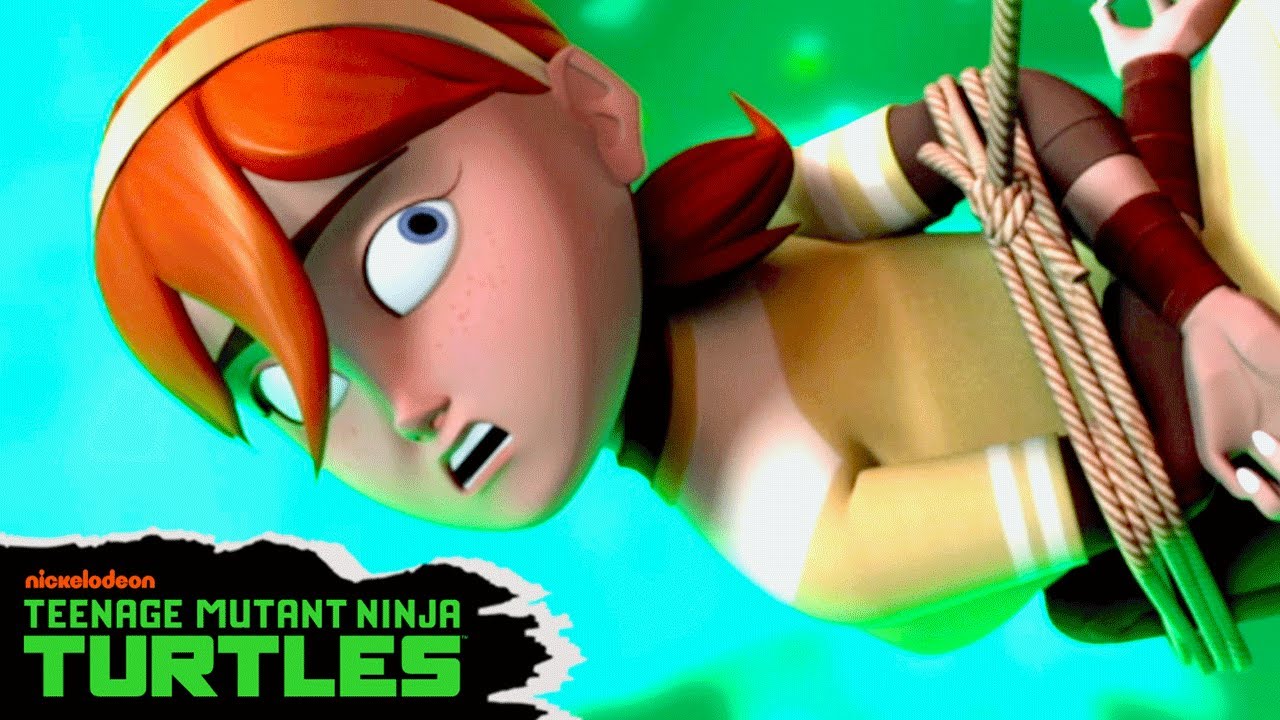 April FALLS Into Mutagen 😱 | Full Scene | Teenage Mutant Ninja Turtles