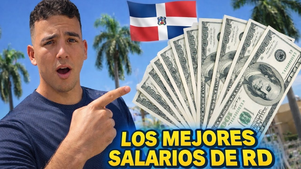 Cubano reacciona a LOS MEJORES SALARIOS DE RD🇩🇴