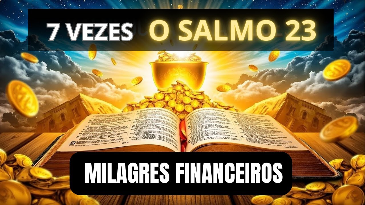 A Oração Mais Forte Para Prosperidade: Salmo 23 (7 Vezes) [Milagres Financeiros]