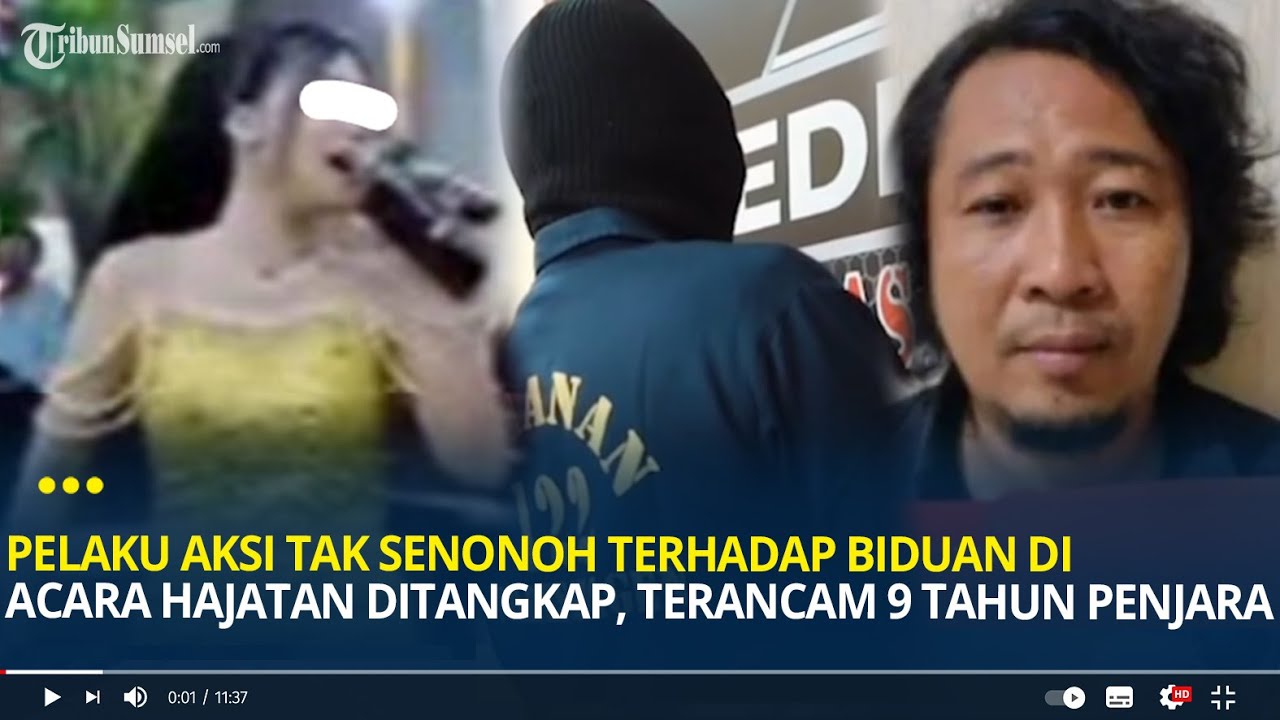 Pelaku Aksi Tak Senonoh Terhadap Biduan Acara Hajatan di Sragen Ditangkap, Terancam 9 Tahun Penjara