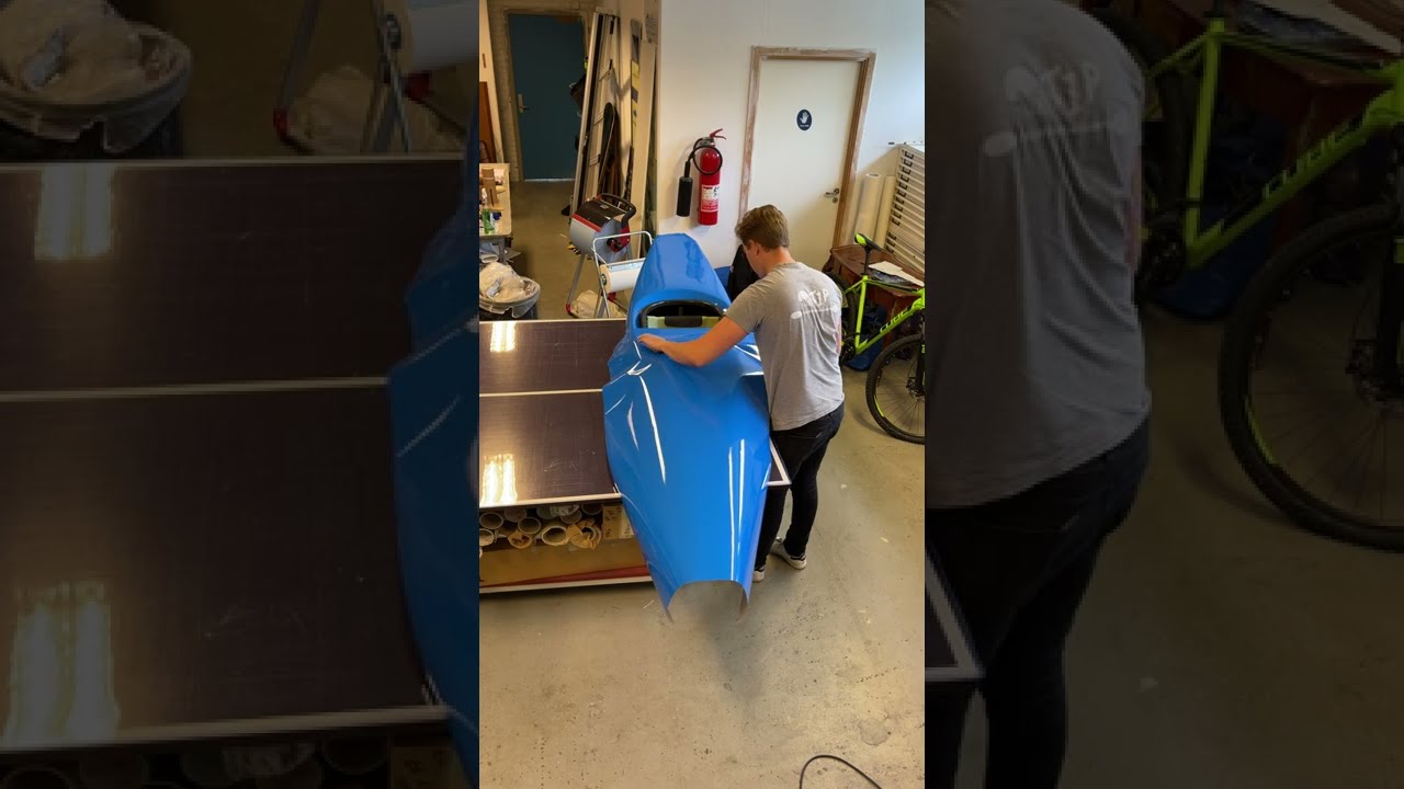Canoe polo boat wrap