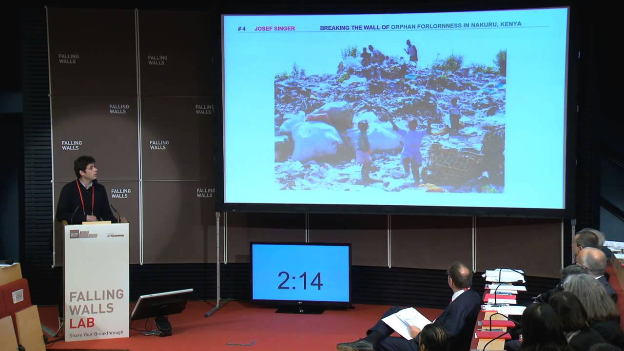 Josef Singer - Breaking the Wall of Orphan Forlorness in Nakuru, Kenya @Falling Walls Lab 2014