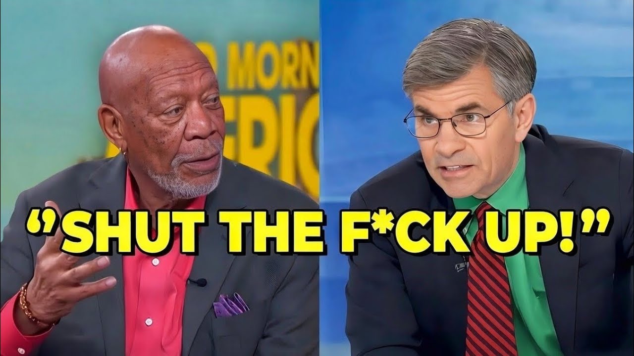 Morgan Freeman Kicked Off Good Morning America: Shocking Heated Clash with George Stephanopoulos 