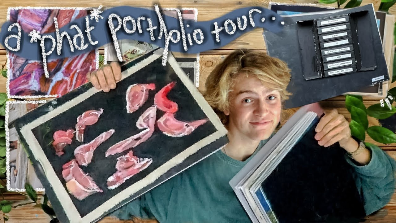 my grade 9 (A*) GCSE art portfolio 🍊