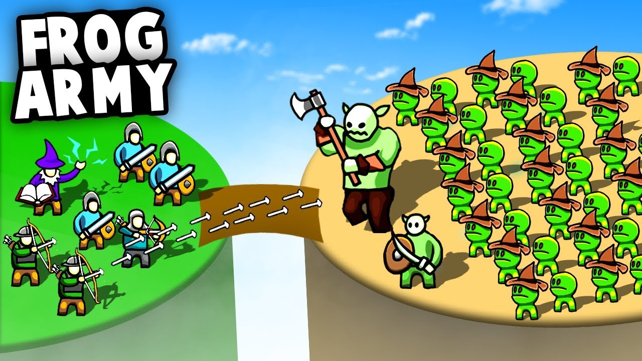 LEGENDARY Goblin FROG ARMY Conquers the World! (Circle Empires Update Gameplay)