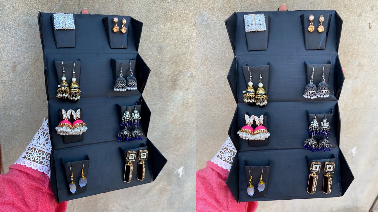 DIY Earrings Organiser | Eid Special Diy 