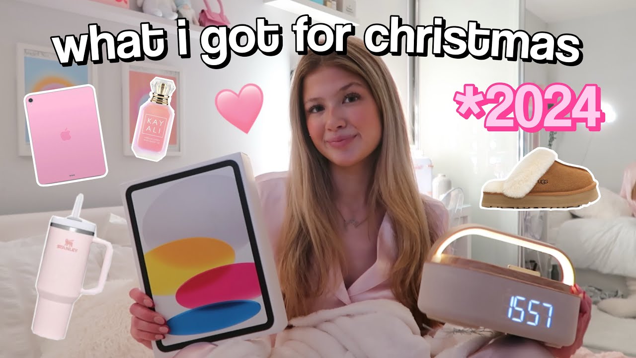 WHAT I GOT FOR CHRISTMAS 2024 💗