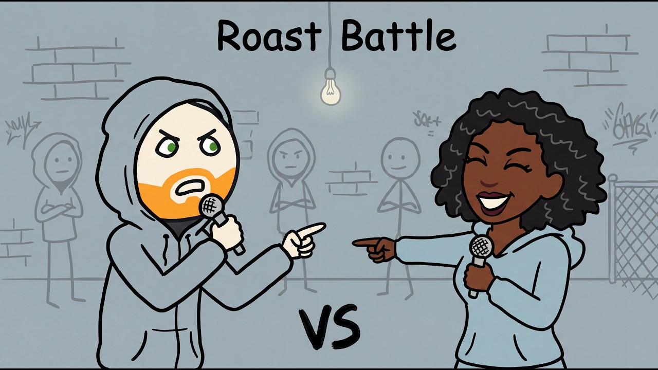 Bill Burr & Nia Roast Each Other For 12 Minutes Straight!