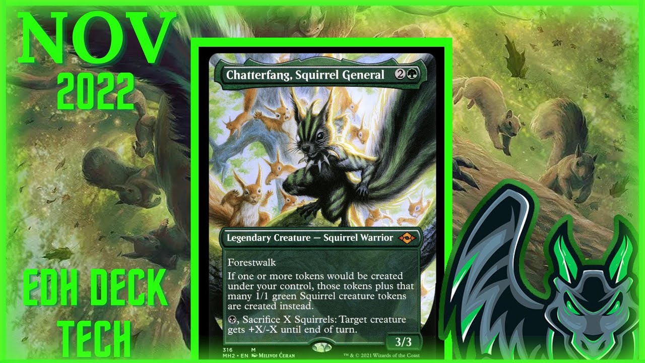 Chatterfang, Squirrel General | EDH Deck Tech | Building EDH Ep9