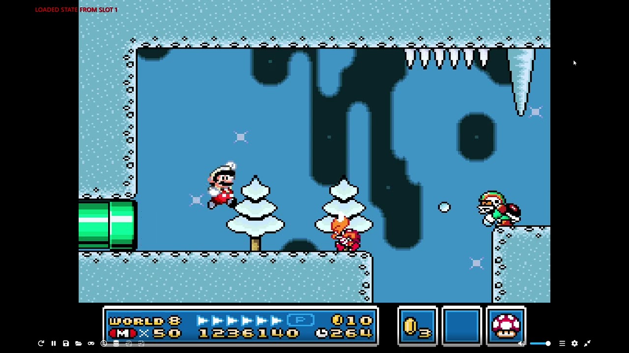 Super Mario World. The 12 Magic Orbs. World 8