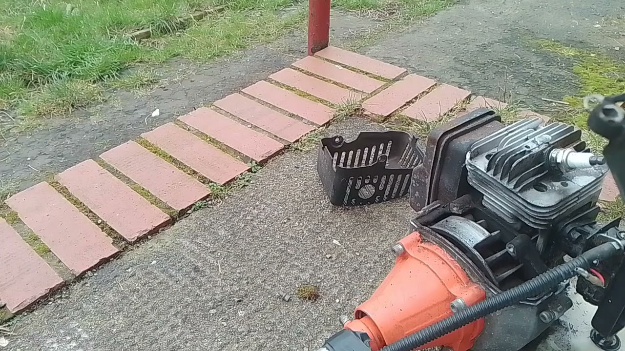 replacing the coil on a Hyundai brush cutter model ic52-2r part 1