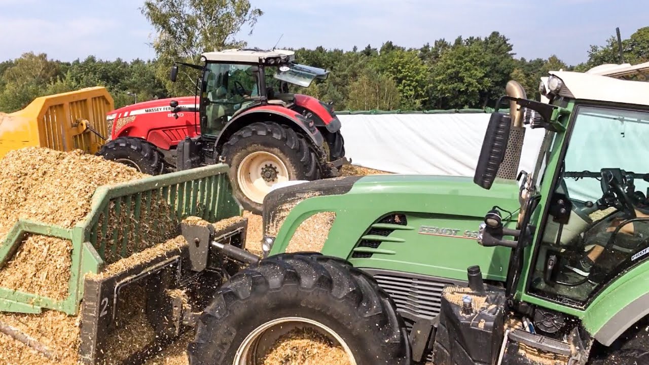 Lohnunternehmen Thiemig | Mais silieren | MASSEY FERGUSON 8650 | FENDT 933 VARIO /Silage 2018/