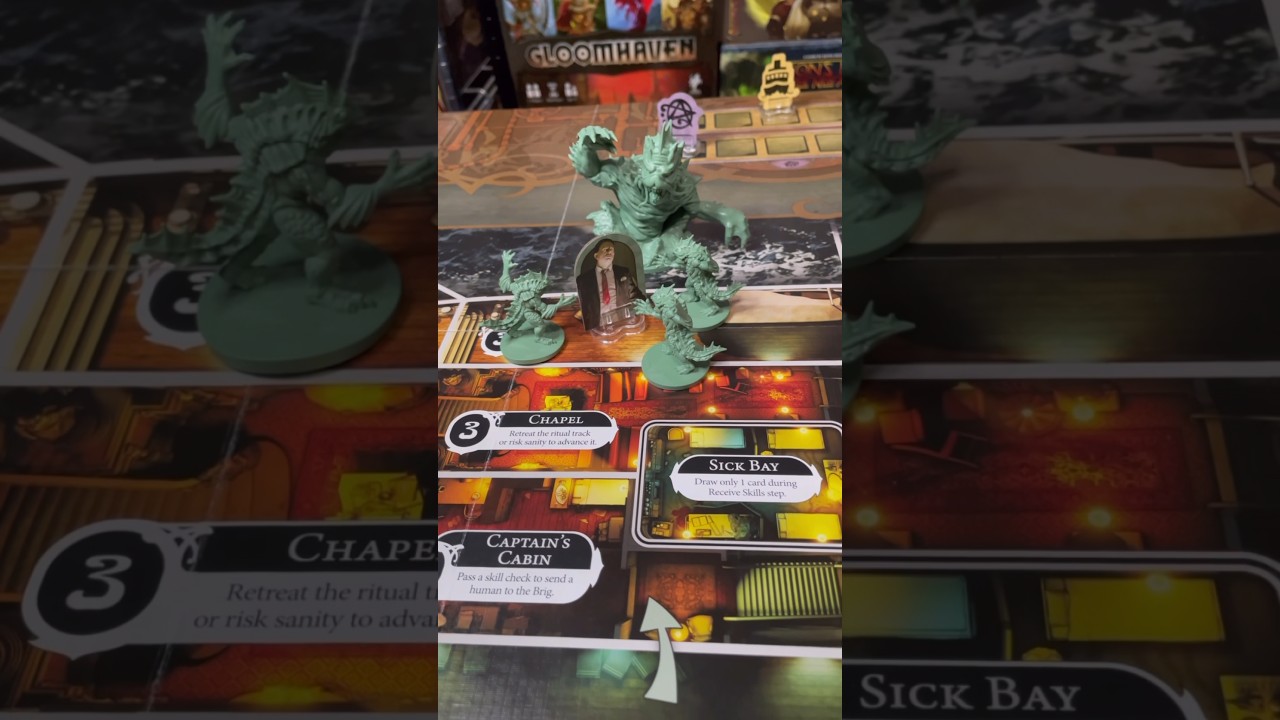 Being Lost at sea is the least of your worries&hellip; 👹😱 #boardgames #gamenight #tabletopgames #scary